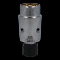 MAI COMPONENTES ELECTRICOS PARA AUTOMOVIL ER02 - CLAVIJA ALUMINIO 7P 12V