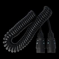 MAI COMPONENTES ELECTRICOS PARA AUTOMOVIL SP01 - CABLE ESPIRAL 7P 12V 4M 45 MM