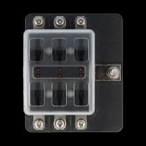 MAI COMPONENTES ELECTRICOS PARA AUTOMOVIL CDF06 - CAJA DISTRIBUCION FUSIBLES 6 VIAS