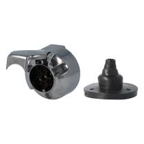 MAI COMPONENTES ELECTRICOS PARA AUTOMOVIL ER04J - BASE ENCHUFE ALUMINIO 7 POLOS + JUNTA