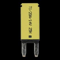 MAI COMPONENTES ELECTRICOS PARA AUTOMOVIL FTA20 - FUSIBLE TéRMICO MINI REARME AUTOMáTICO 20 A