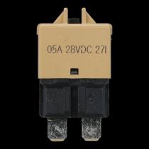 MAI COMPONENTES ELECTRICOS PARA AUTOMOVIL FTE05 - FUSIBLE TéRMICO REARME MANUAL 5 A