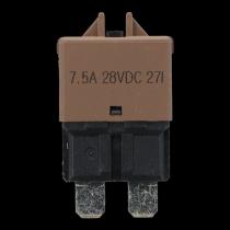 MAI COMPONENTES ELECTRICOS PARA AUTOMOVIL FTE75 - FUSIBLE TéRMICO REARME MANUAL 7,5 A