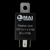 MAI COMPONENTES ELECTRICOS PARA AUTOMOVIL IE04 - INTERMITENTE CON DOBLE DETECCIóN DE FALLO 12 V