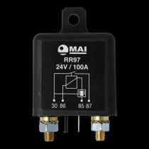 MAI COMPONENTES ELECTRICOS PARA AUTOMOVIL RR97 - RELE SEPARADOR DE BATERIAS 24V - 100A
