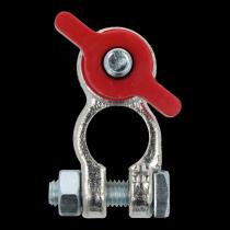 MAI COMPONENTES ELECTRICOS PARA AUTOMOVIL TB45 - TERMINAL BATERíA ESPARRAGO M8 PALOMILLA ROJA +