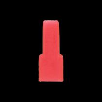 MAI COMPONENTES ELECTRICOS PARA AUTOMOVIL TI44 - FUNDA RIGIDA HEMBRA ROJA  6,3