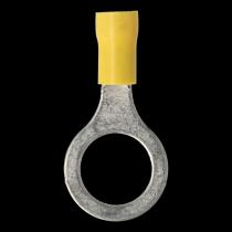 MAI COMPONENTES ELECTRICOS PARA AUTOMOVIL TI91 - TERMINAL AISLADO REDONDO AMARILLO