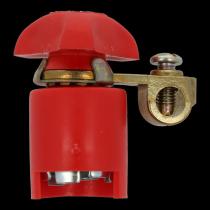 MAI COMPONENTES ELECTRICOS PARA AUTOMOVIL TR11 - TERMINAL BATERíA RENAULT ROJO +