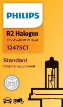 PHILIPS LAMPARAS 12475C1 - R2 R2 VISION 12V45/40W P45T-41