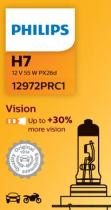 PHILIPS LAMPARAS 12972PRC1 - H7 VISION   12V55W PX26D