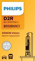 PHILIPS LAMPARAS 85126VIC1 - D2R VISION   85V35W P32D-3