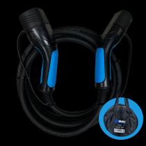 MAI COMPONENTES ELECTRICOS PARA AUTOMOVIL VE01 - MANGUERA TIPO 2 A TIPO 2 22 KW 5M