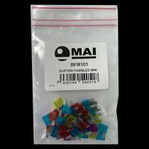 MAI COMPONENTES ELECTRICOS PARA AUTOMOVIL BFM101 - SURTIDO FUSIBLES MINI