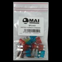 MAI COMPONENTES ELECTRICOS PARA AUTOMOVIL BFU101 - SURTIDO FUSIBLES STANDARD