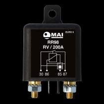 MAI COMPONENTES ELECTRICOS PARA AUTOMOVIL RR98 - RELE AUTOMáTICO SEPARADOR BATERIAS 12V 200A EURO 6