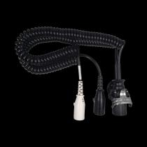 MAI COMPONENTES ELECTRICOS PARA AUTOMOVIL SP12 - ADAPTADOR EURO6  24V 15P BASE 7P 125ºC 4,5M 35MM