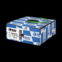 MAI COMPONENTES ELECTRICOS PARA AUTOMOVIL R4VD25 - CABLE 105° FLRY-B 0,75 MM VERDE 25M