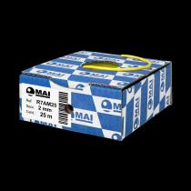 MAI COMPONENTES ELECTRICOS PARA AUTOMOVIL R7AM25 - CABLE 105° FLRY-B 2 MM AMARILLO 25M