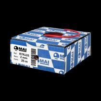 MAI COMPONENTES ELECTRICOS PARA AUTOMOVIL R7RJ25 - CABLE 105° FLRY-B 2 MM ROJO 25M